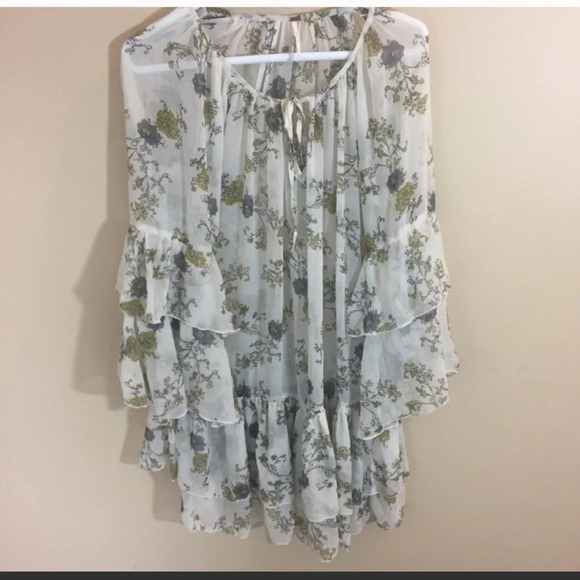 Free People Sunsetter Mini Dress Sz XS - Picture 4 of 7